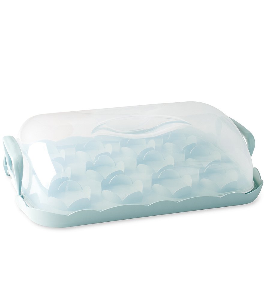 Nordic Ware 2-in-1 Reversible Cakes and Cupcakes Carrier