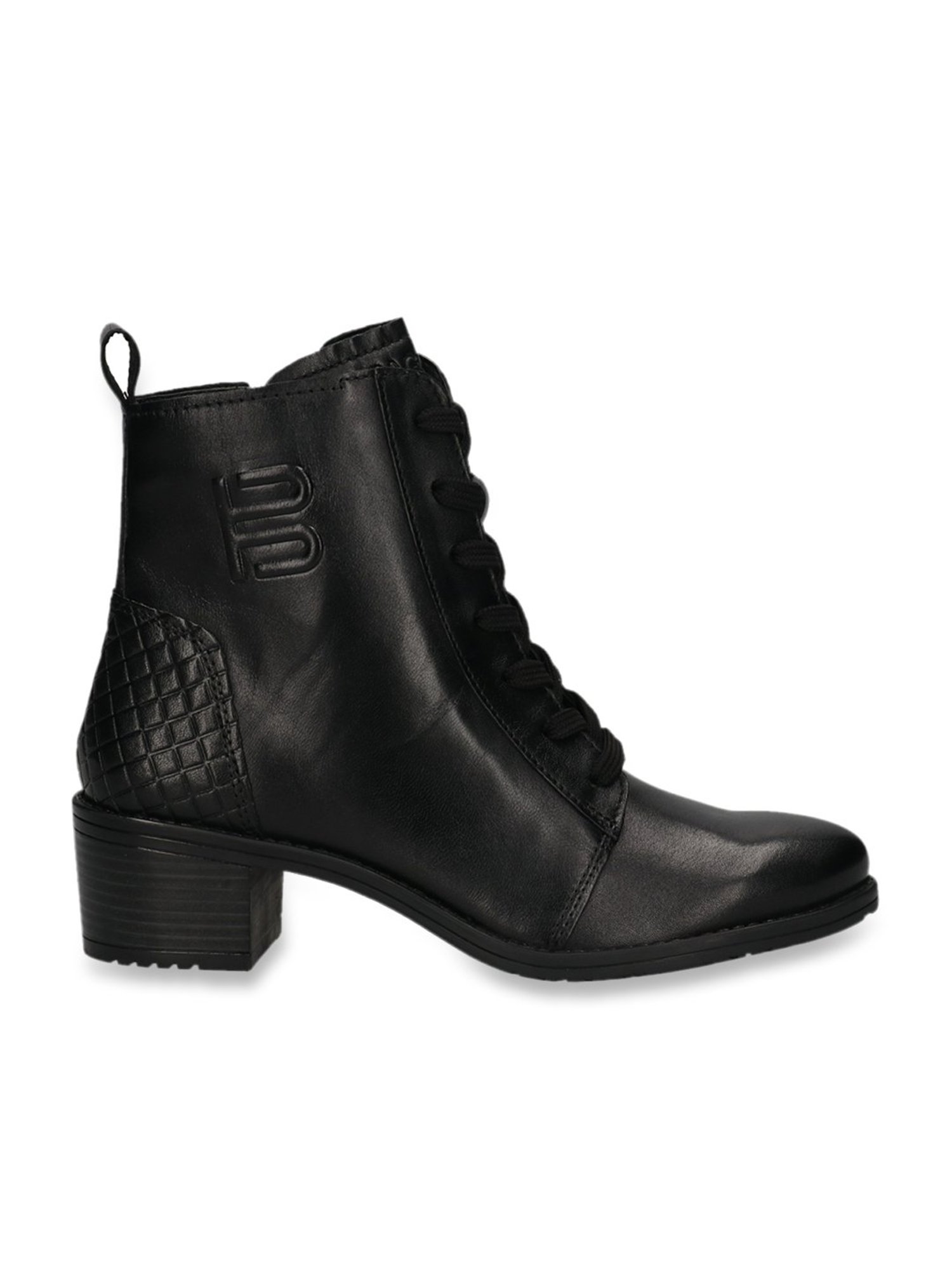 Bagatt Women's Ruby Black Derby Boots