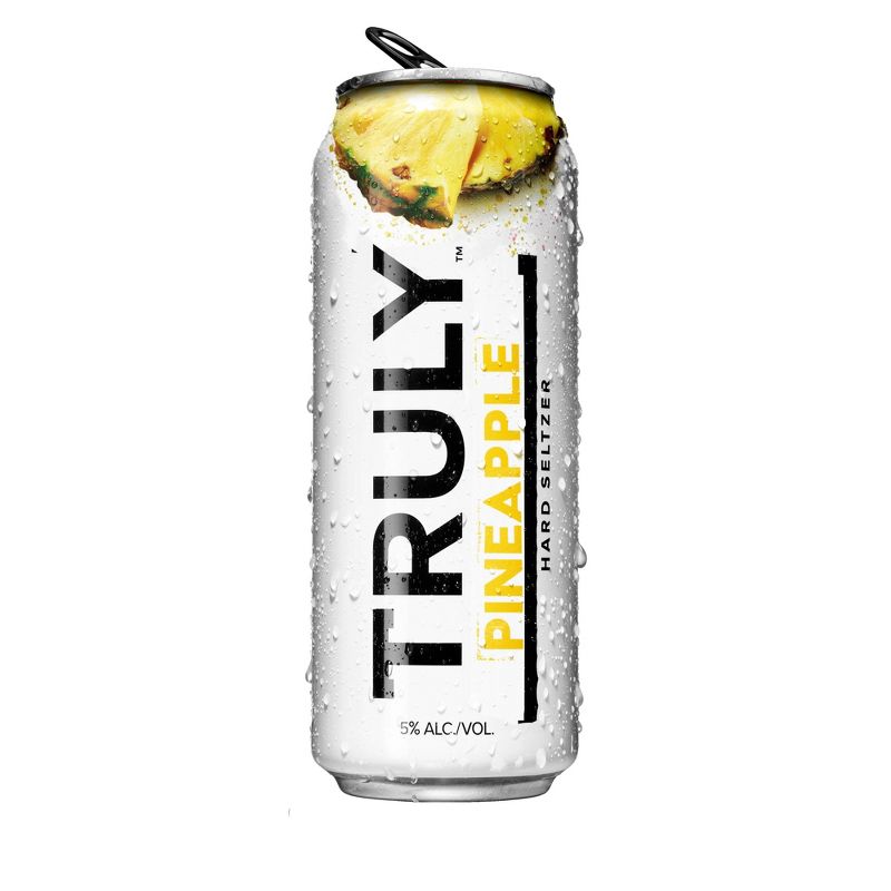 Truly Pineapple Hard Seltzer - 24 fl oz Can