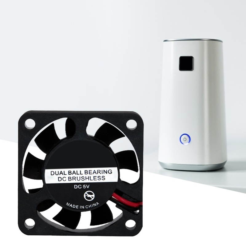 Cooling Fan Hydraulic Bearing Stable Performance Plastic Silent Heat Resistant Radiator Fan for Computer DC24V