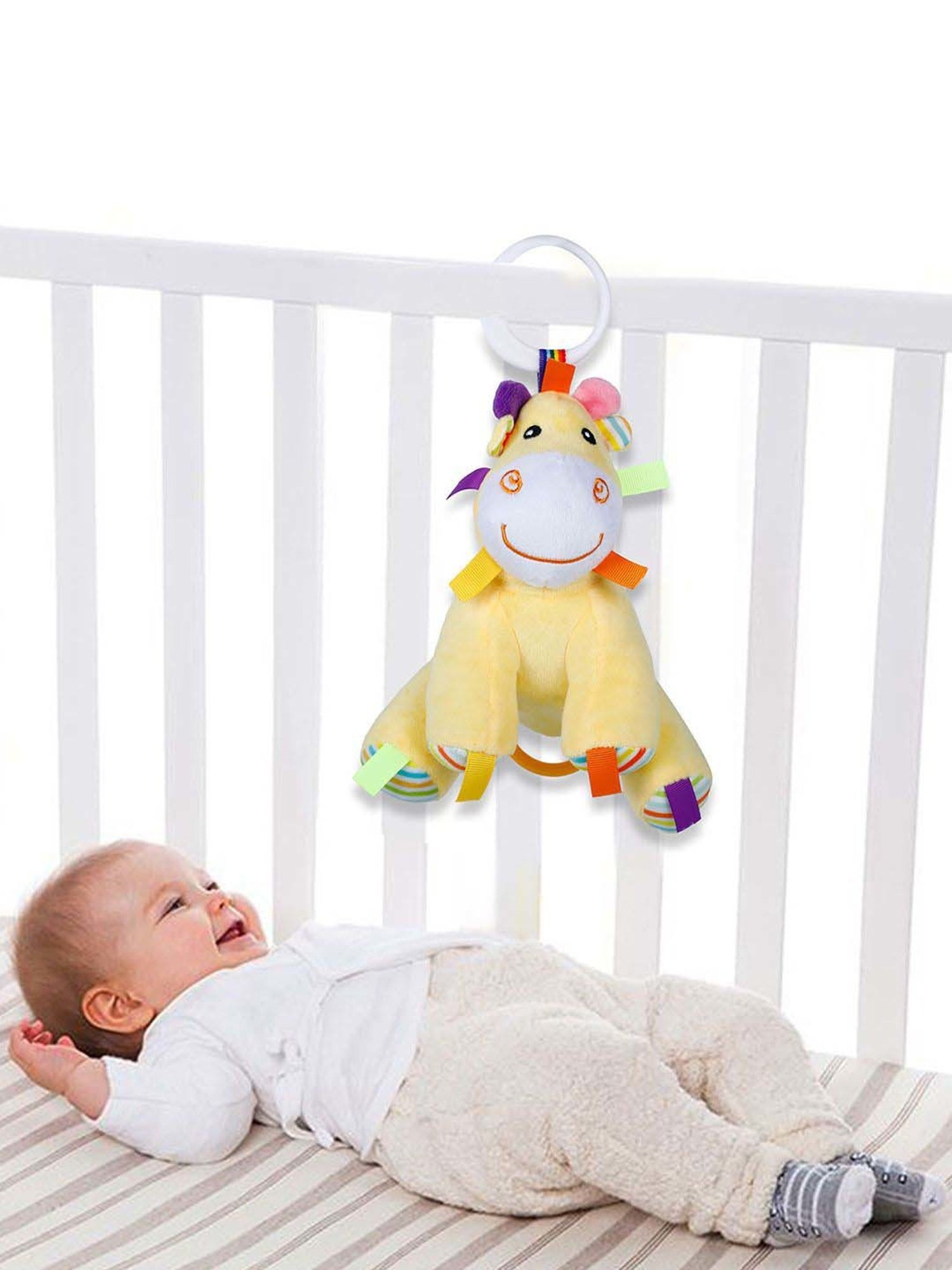 Baby Moo Kids Yellow Pulling Toy