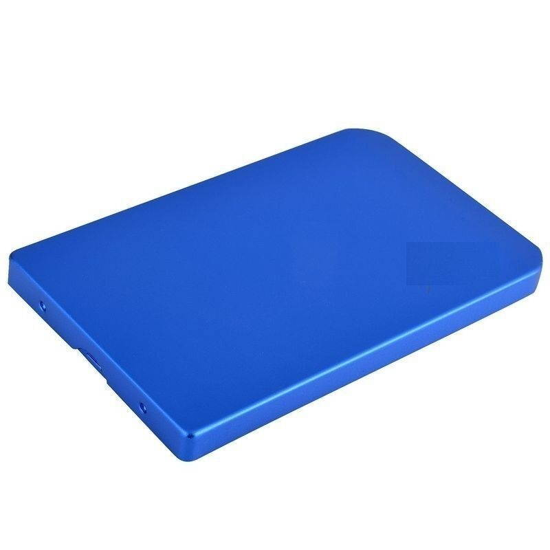 2.5" Inch Blue Sata USB 2.0 Hard Drive HDD Enclosure