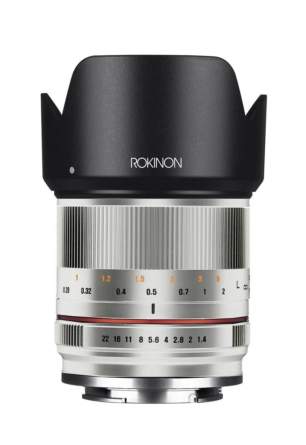 Rokinon 21mm f/1.4 Manual Focus Lens f/Sony E Mount Nex Series Cameras - Silver