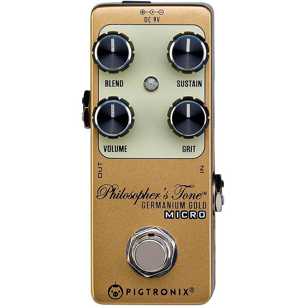 Pigtronix Germanium Gold Compressor Micro Effects Pedal