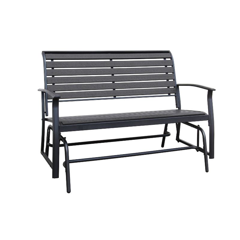 Wood Outdoor Bench in Natural Brown-Pemberly Row