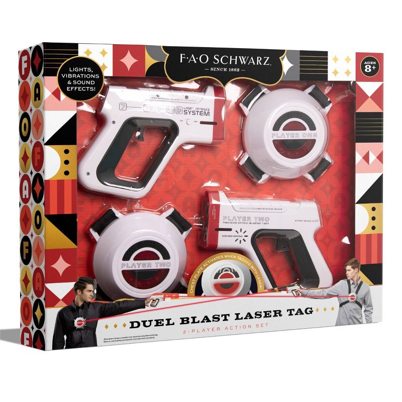 FAO Schwarz Duel Blast Laser Tag Set