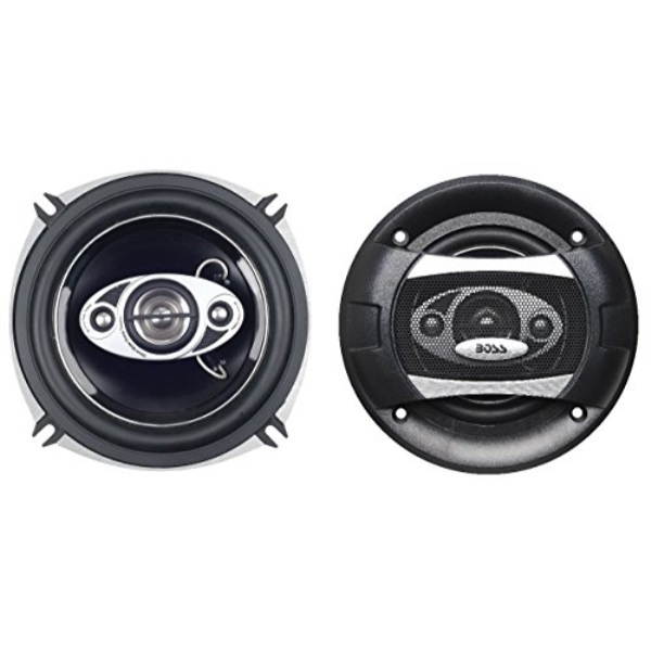 boss audio p55.4c 300 watt per pair, 5.25 inch, full range, 4 way car speakers sold in pairs