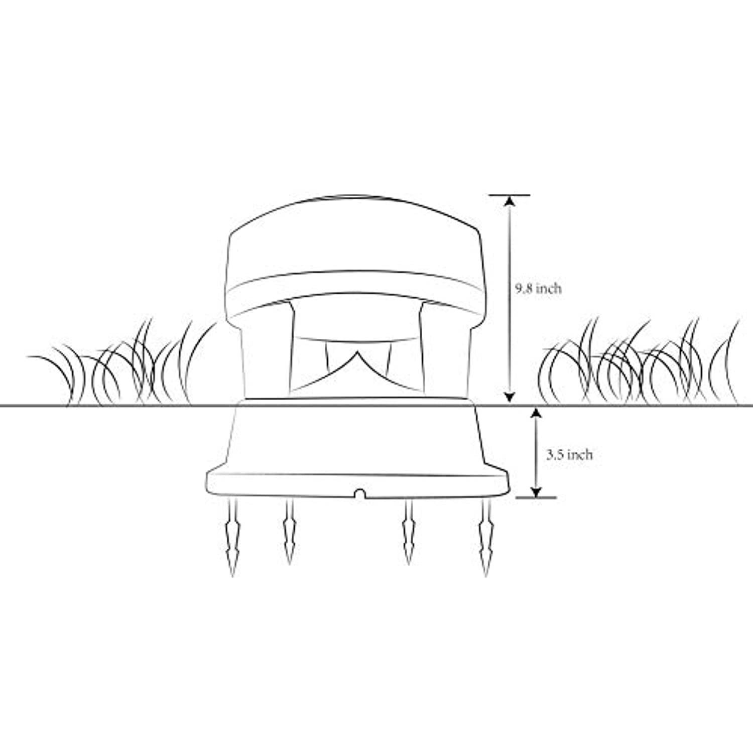 TIC B16 6" Outdoor 70v In-Ground Omnidirectional Speaker(Single)