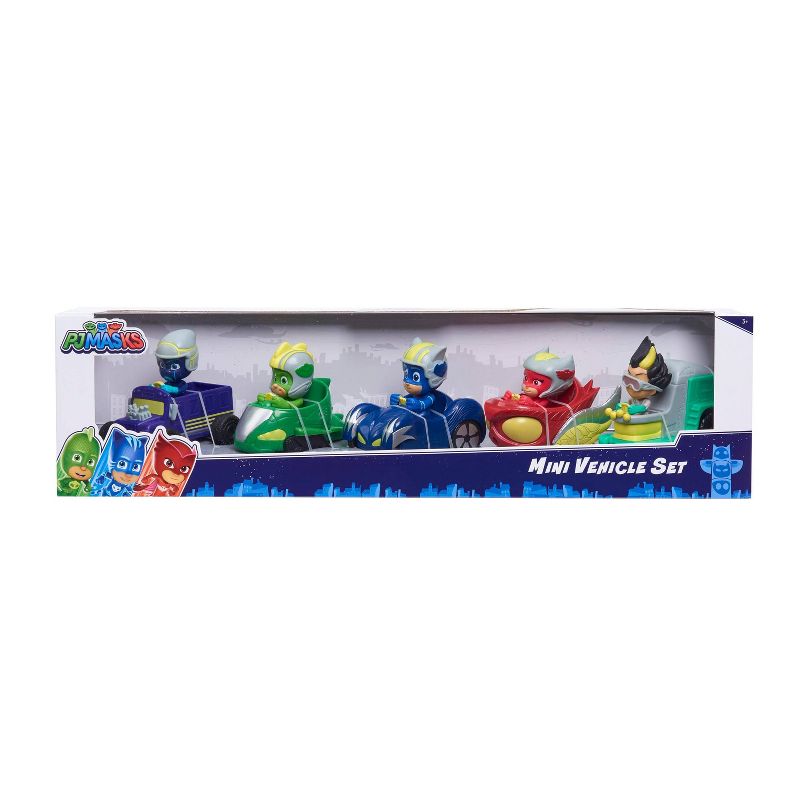 PJ Masks Mini Vehicle Set - 5pc
