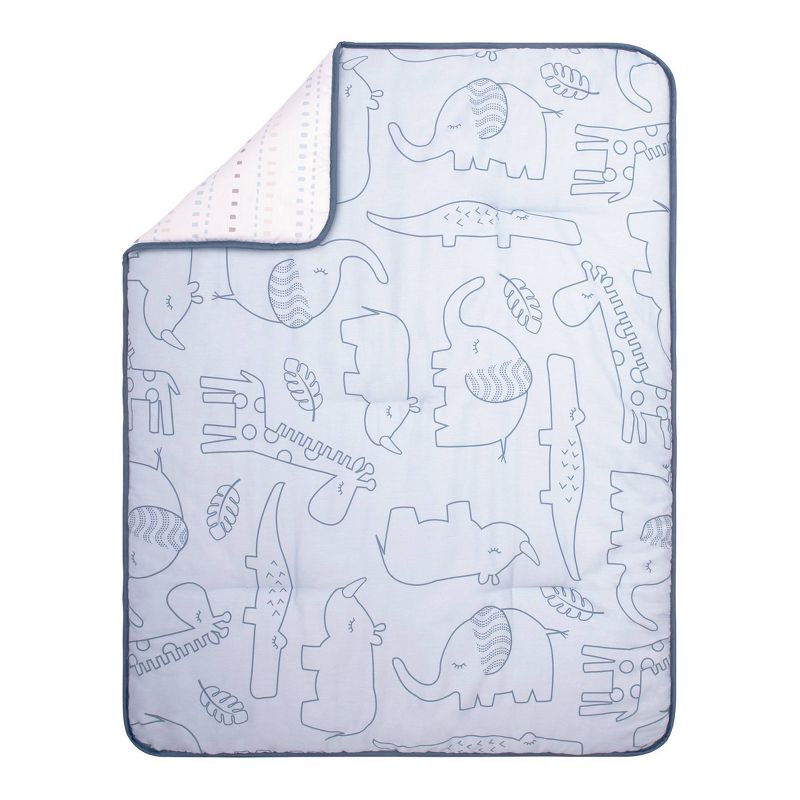 Trend Lab Crib Bedding Set - Simply Safari - 4pc