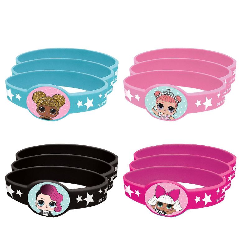 L.O.L. Surprise! 12ct Stretchy Bracelets Party Favors