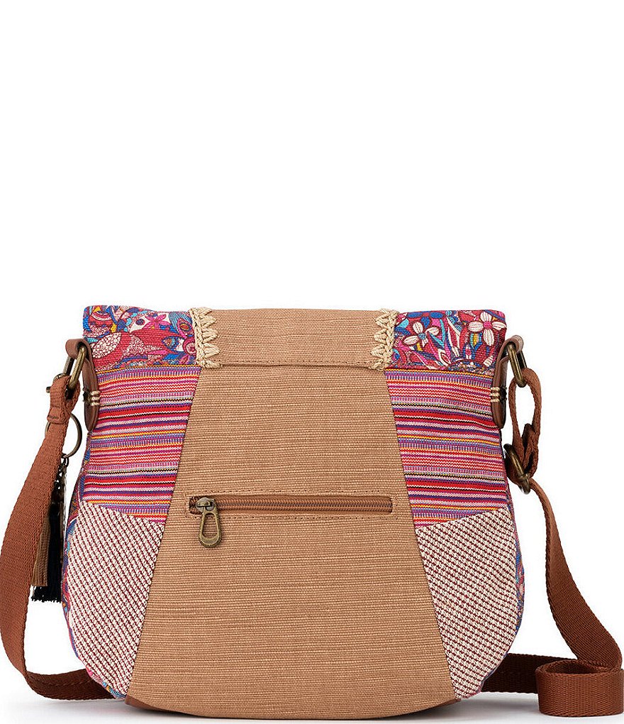 Sakroots Foldover Colorblock Crossbody Bag