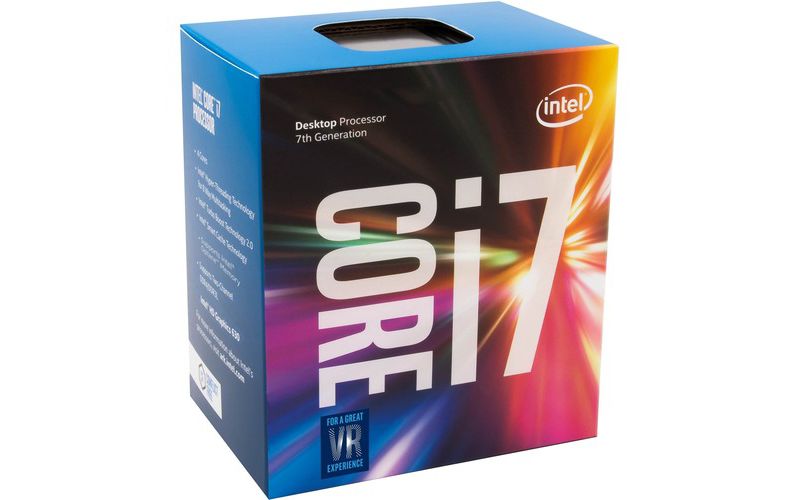 Intel Core i7-7700K Desktop Processor 4 Cores up to 4.5 GHz unlocked LGA 1151 100/200 Series 91W