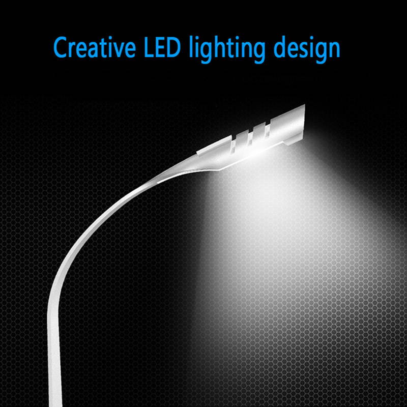 PC Gaming Microphone with Table Lamp 3.5mm Amplifier Desktop Microphone for Computer Smartphone