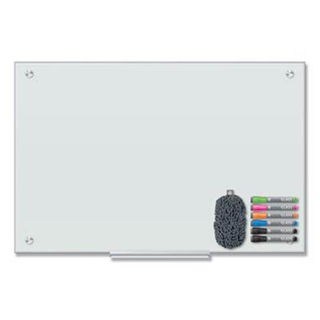 Magnetic Glass Dry Erase Board Value Pack, 36 x 24, White 3970U0001