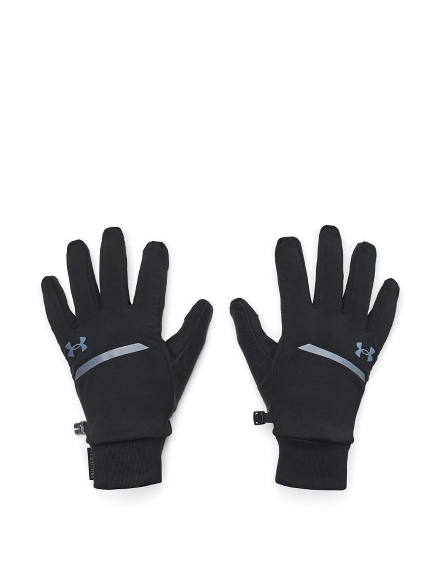 Royal Enfield Black Leather Solid Gloves