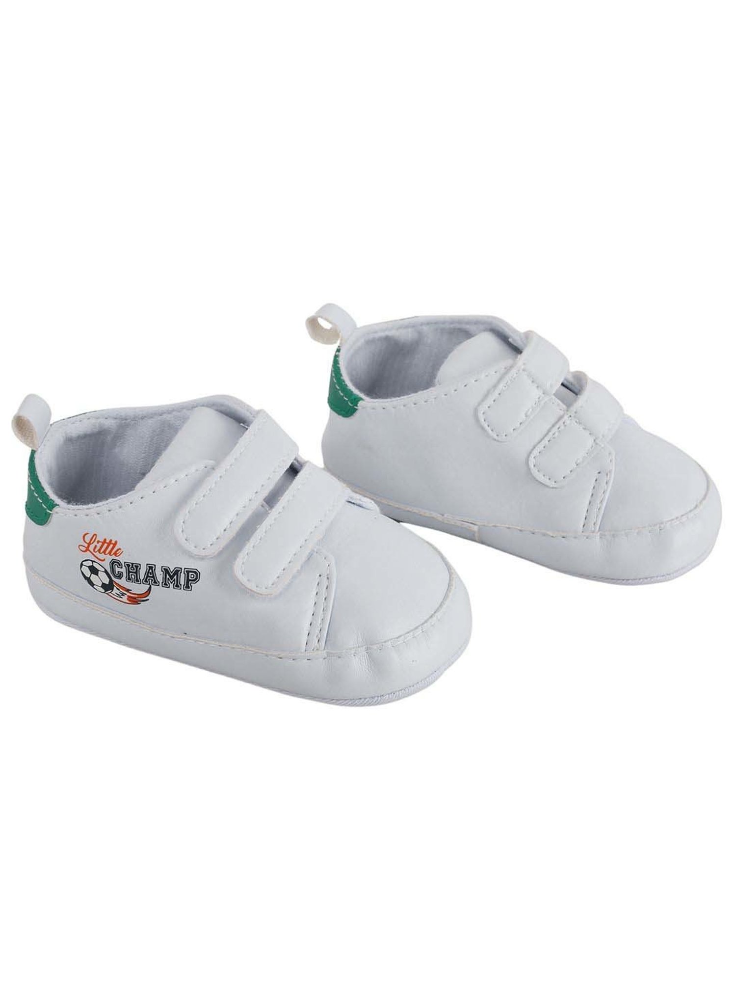 Baby Moo Kids White Casual Booties