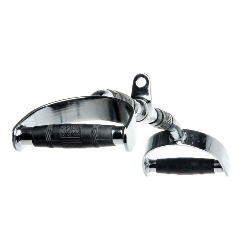 Power Systems 61954 Premium Revolving 24 Inch Steel Lat Bar with Knurled Ergonomic Handles