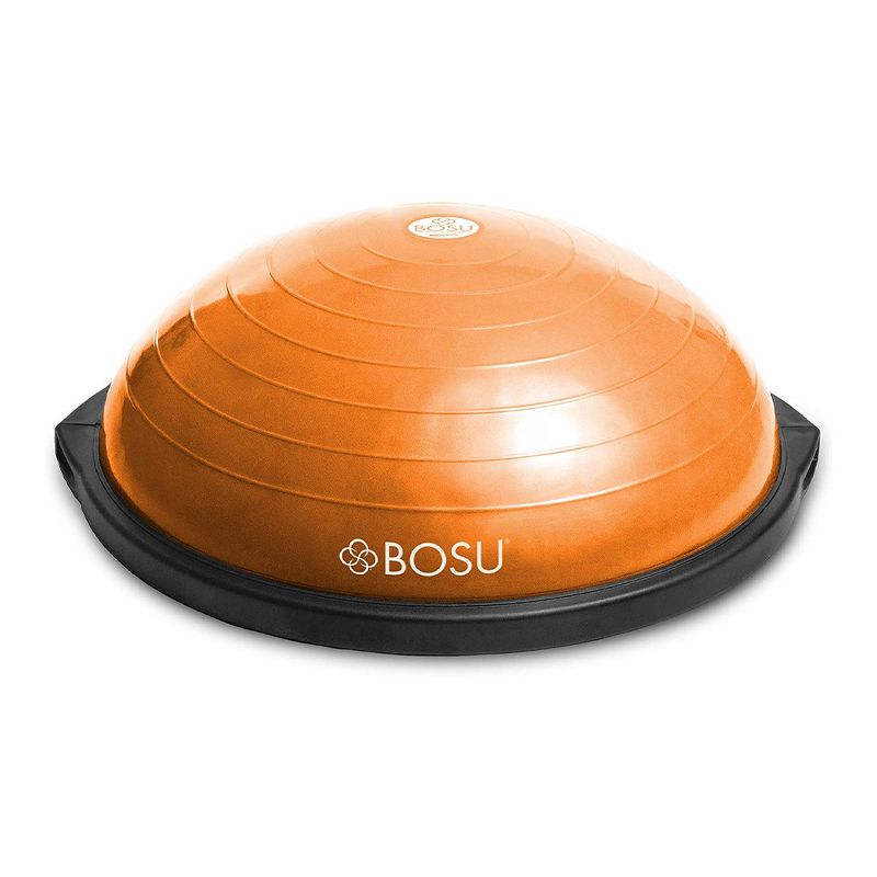 Bosu 72-10850 Home Gym Equipment The Original Balance Trainer 65 cm Diameter, Orange and Black