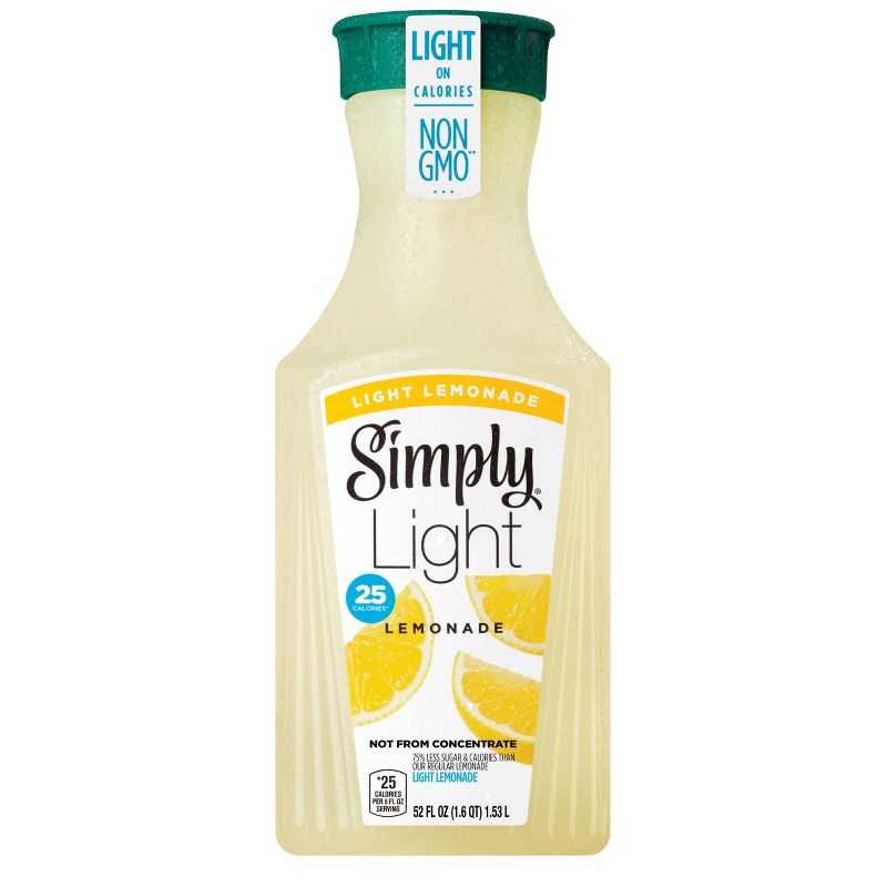 Simply Light Lemonade Juice Drink - 52 fl oz