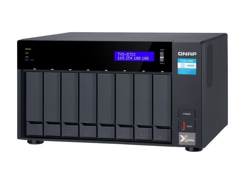 QNAP TVS-872X-i3-8G-US Network Storage