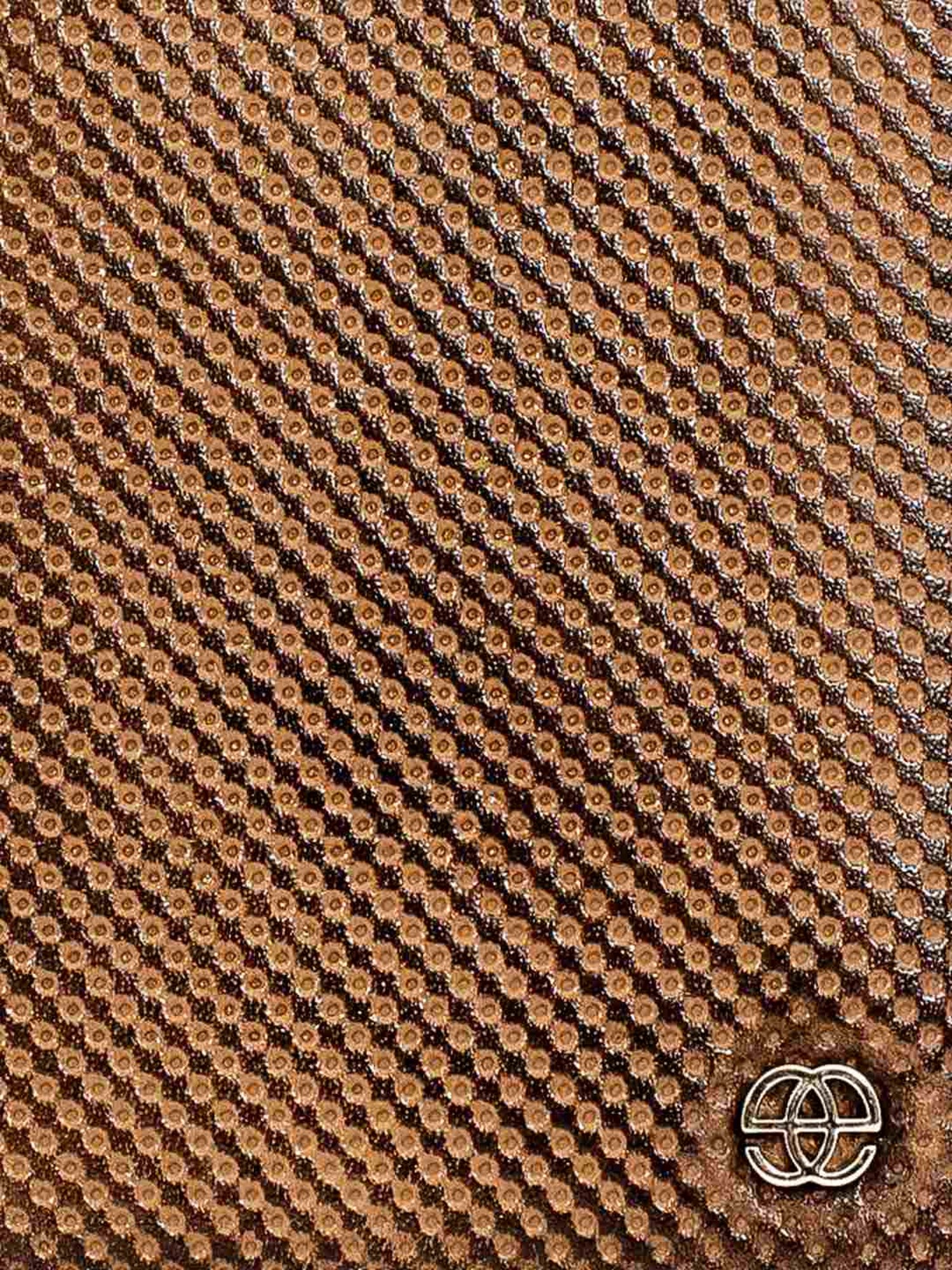 Eske Zea Tan Perforated Small Card Holder
