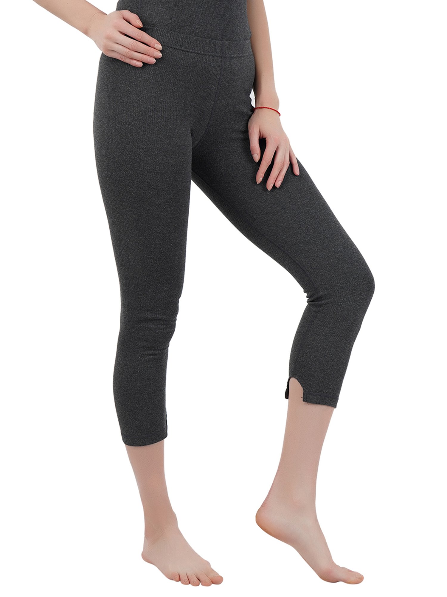 Bodycare Grey Cotton Thermal Capris