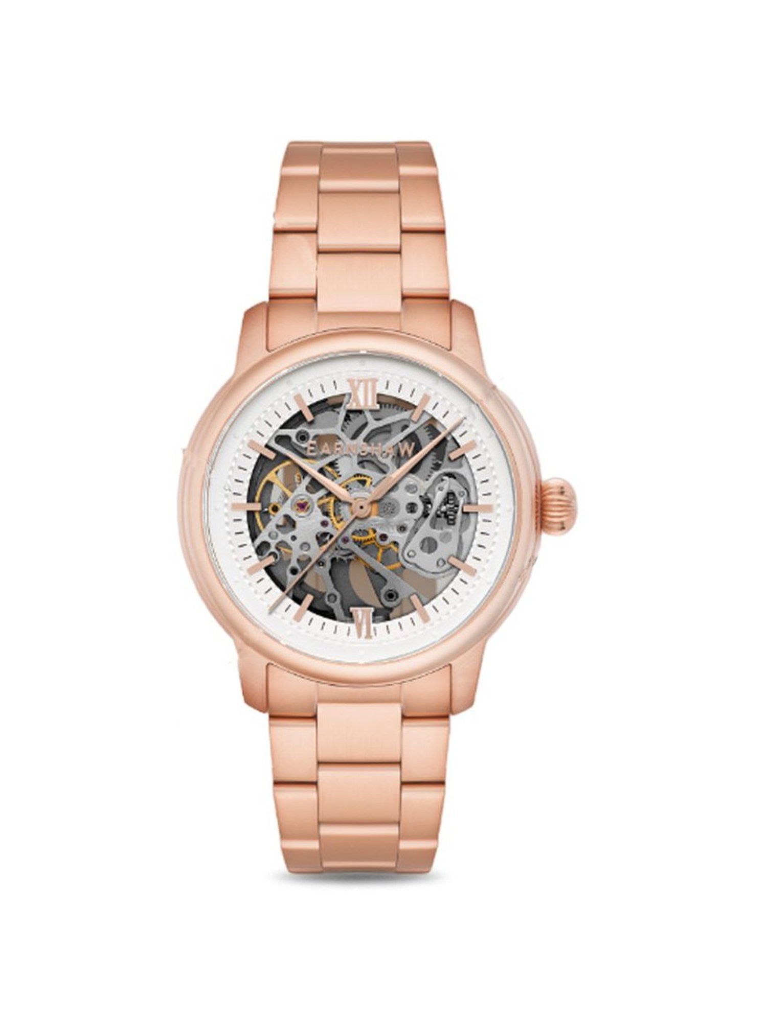 Earnshaw ES-8290-66 Cornwall Skeleton Analog Watch for Men