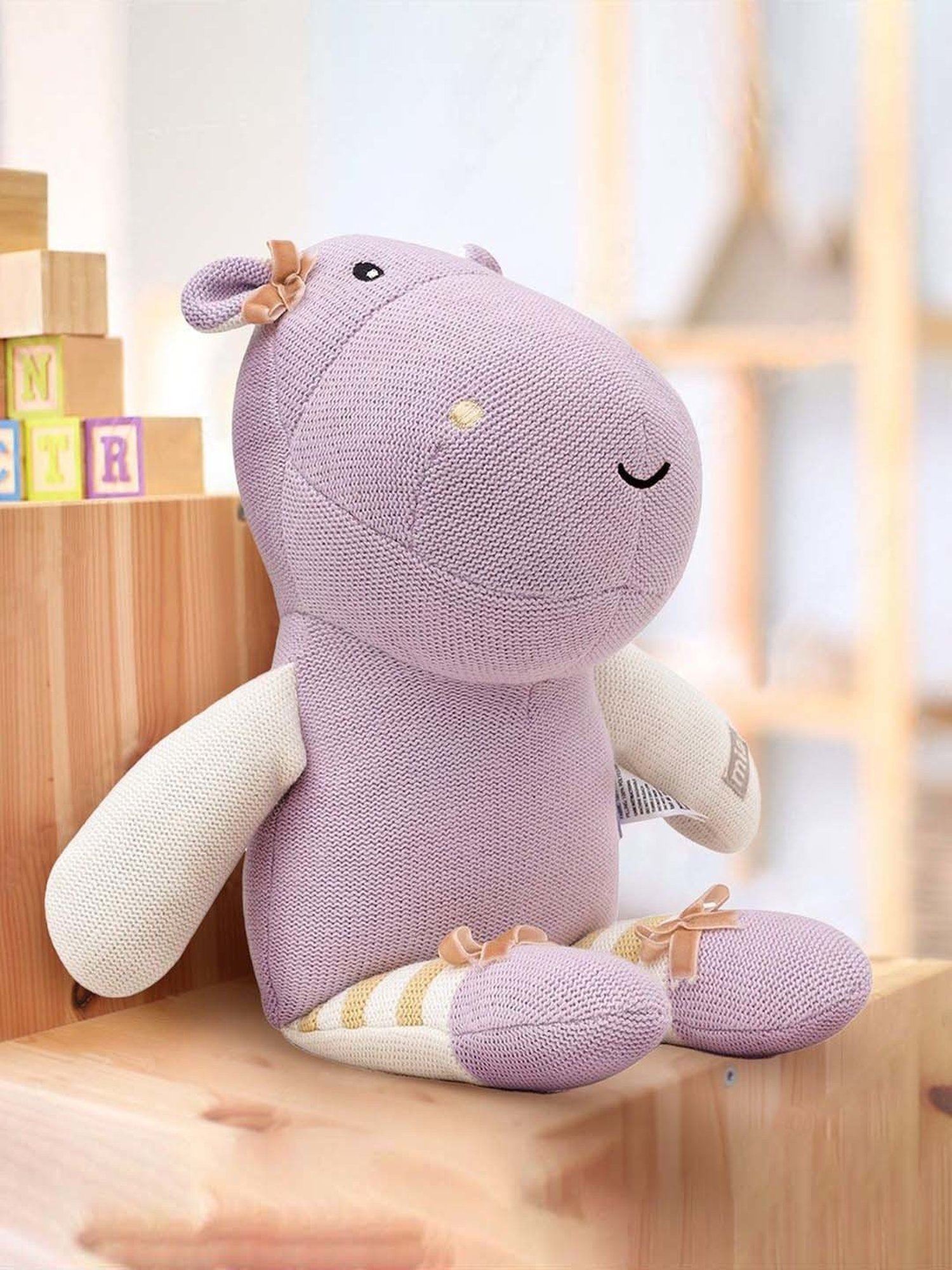 MiArcus Kids Purple Mia Soft Toy