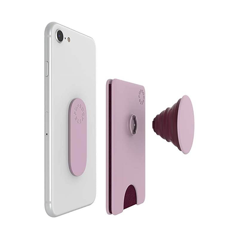PopWallet+ Swappable and Repositionable Wallet Blush Pink