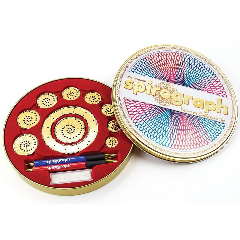 Kahootz, LLC Spirograph Diecast Collector's Drawing Set