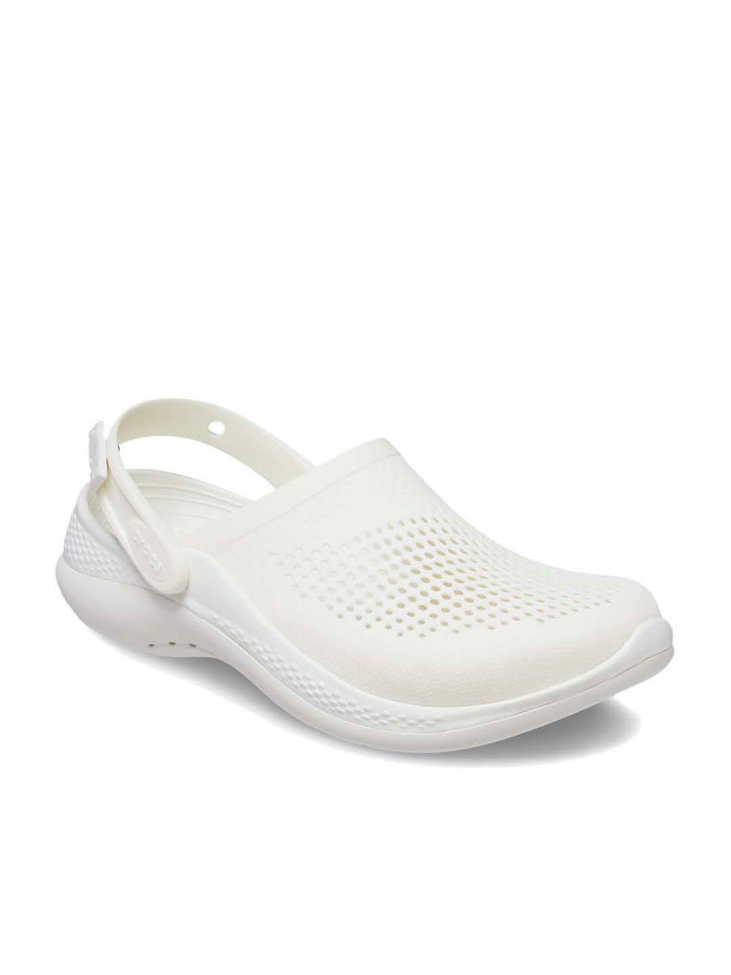 Crocs Men's Literide 360 Cream Back Strap Clogs