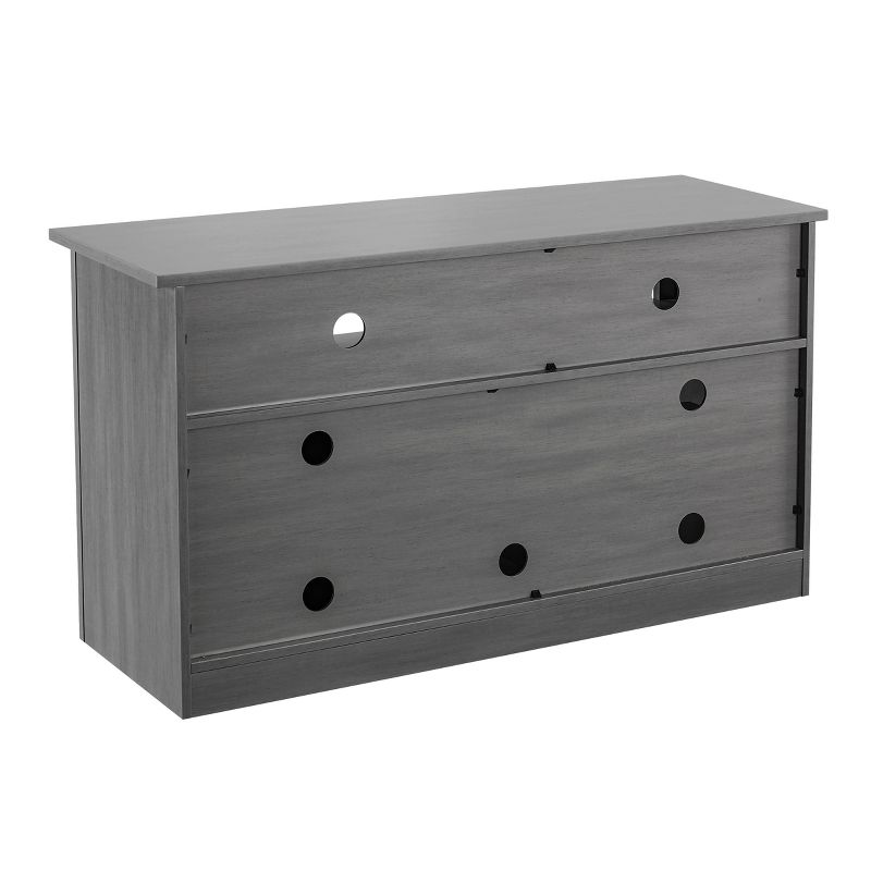 TV Stand for TVs up to 52" Gray - Home Essentials