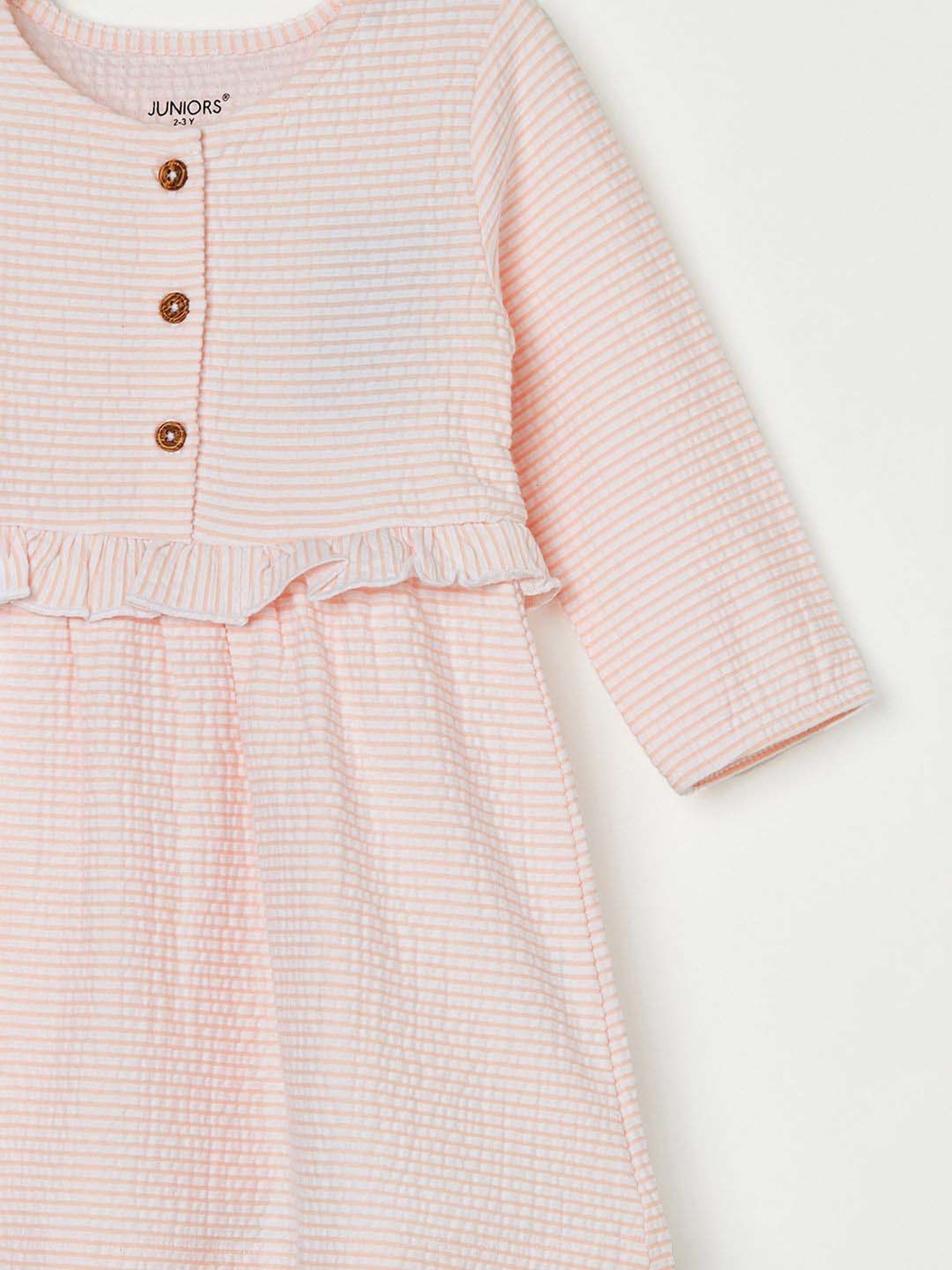 Juniors by Lifestyle Kids Peach Cotton Dress