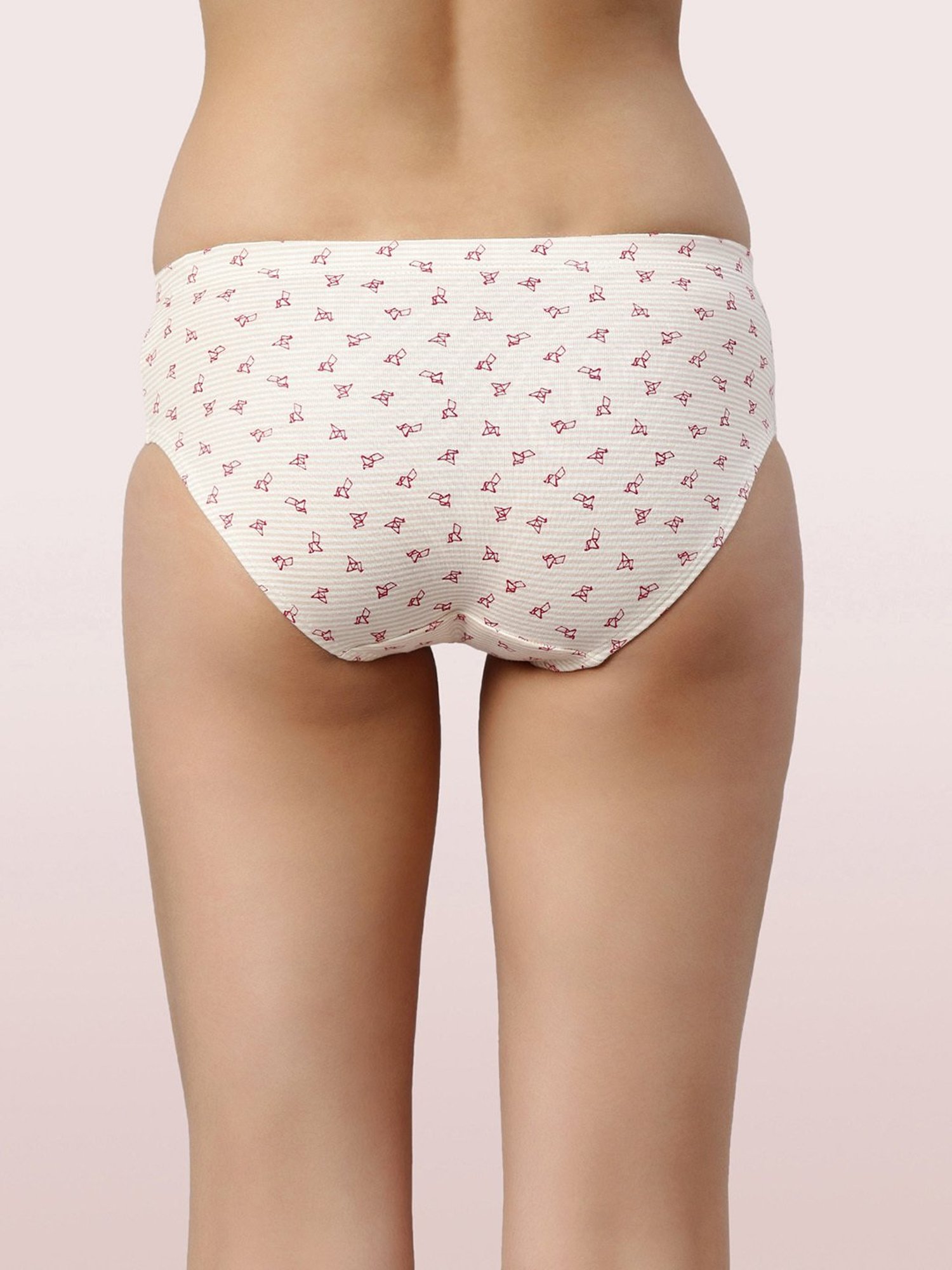 Enamor Multicolor Printed Hipster Panty Set - Pack of 3