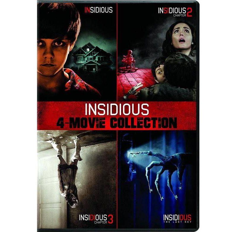 Insidious/Insidious: Chapter 2/Insidious: Chapter 3/Insidious: The Last Key (DVD + Digital)(2018)