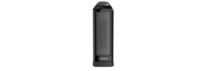 Lasko 5160 Portable Electric 1500 Watt Room Oscillating Ceramic Tower Space Heater with Remote, Adjustable Thermostat, Digital Controls, and Timer