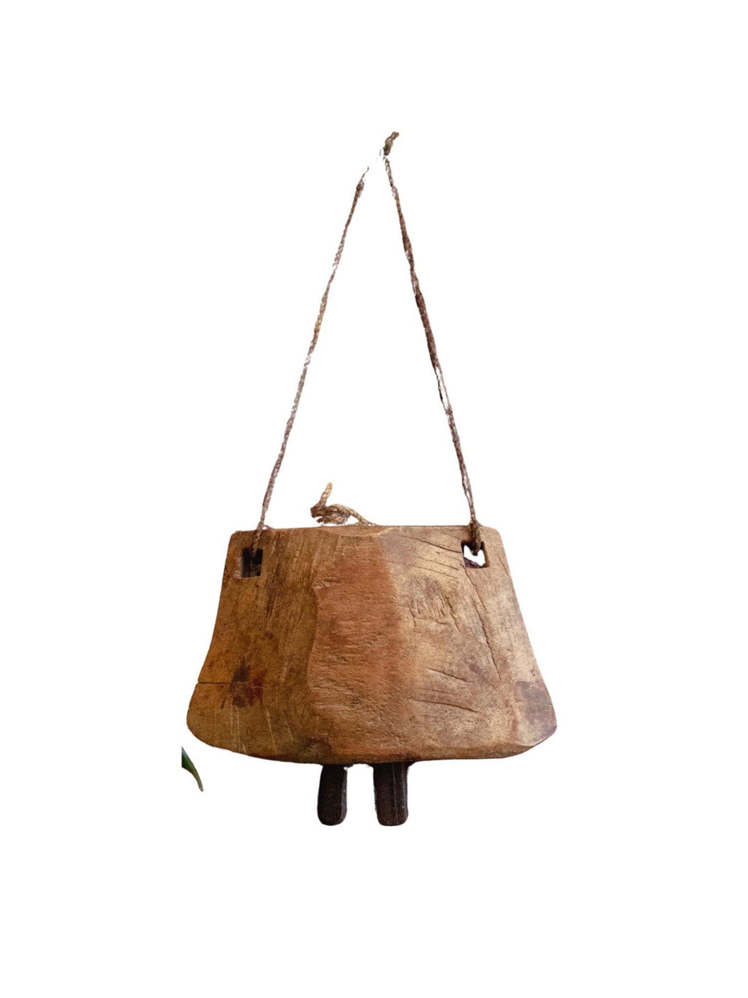 Ambi Vintage Wooden Cow Bell