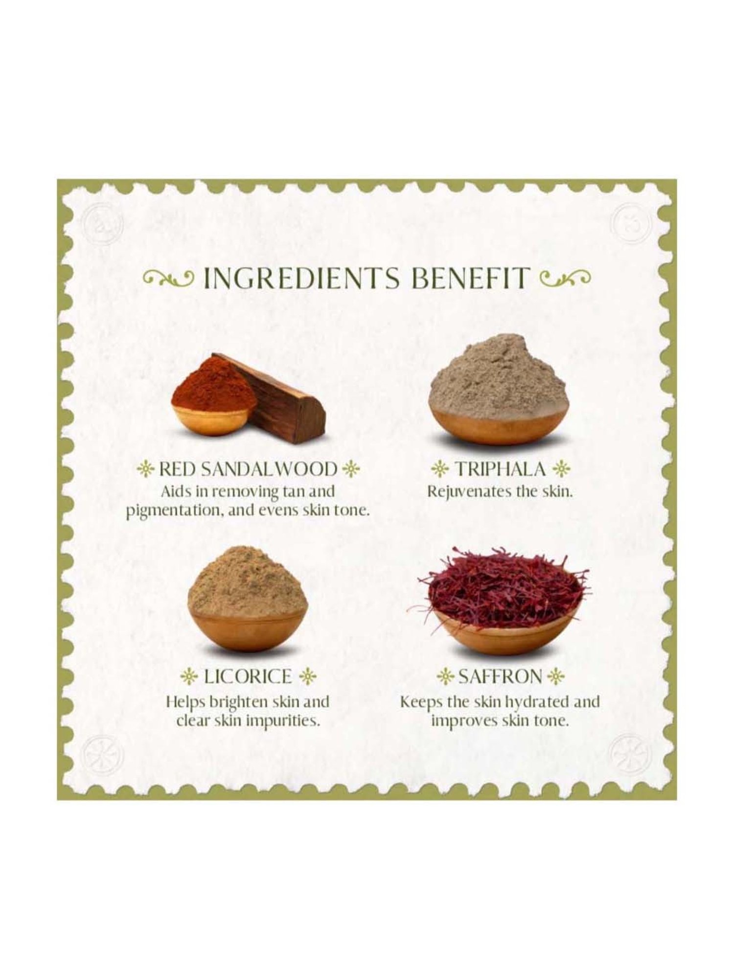 Old School Rituals Hand-Worked Red Sandalwood & Saffron Cleansing Nectar - 100 ml