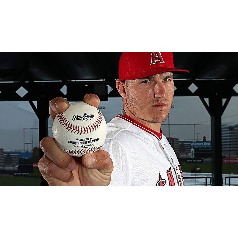 Rawlings MLB Official League Baseball with Case and Stand