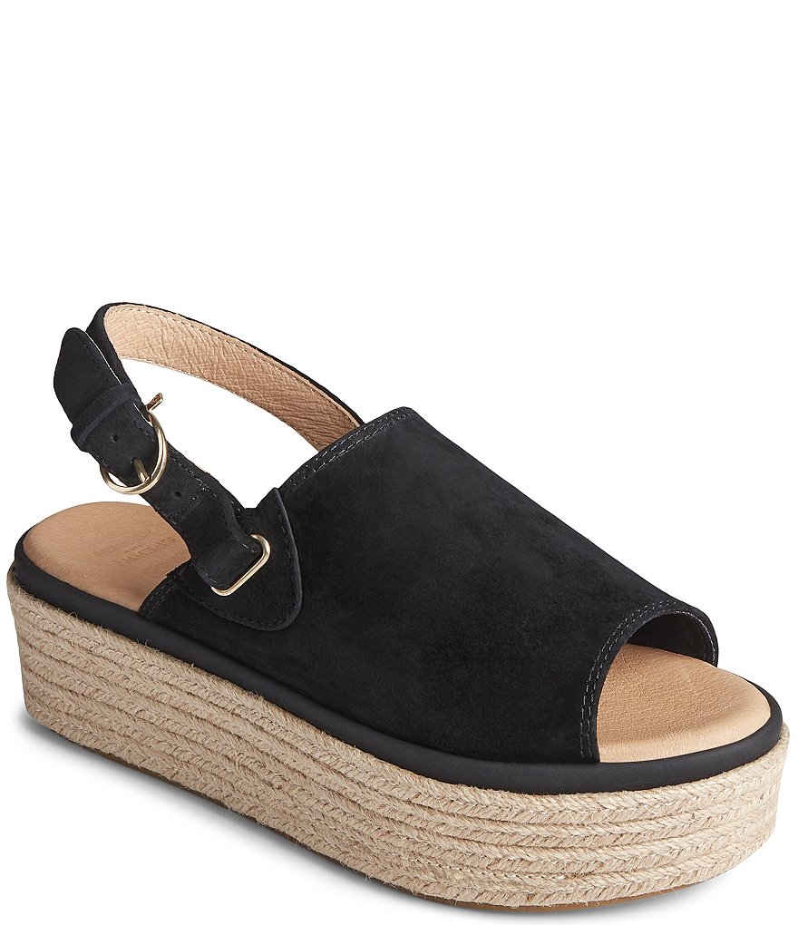 Sperry Delmare Plushwave Flatform Espadrille Sandals