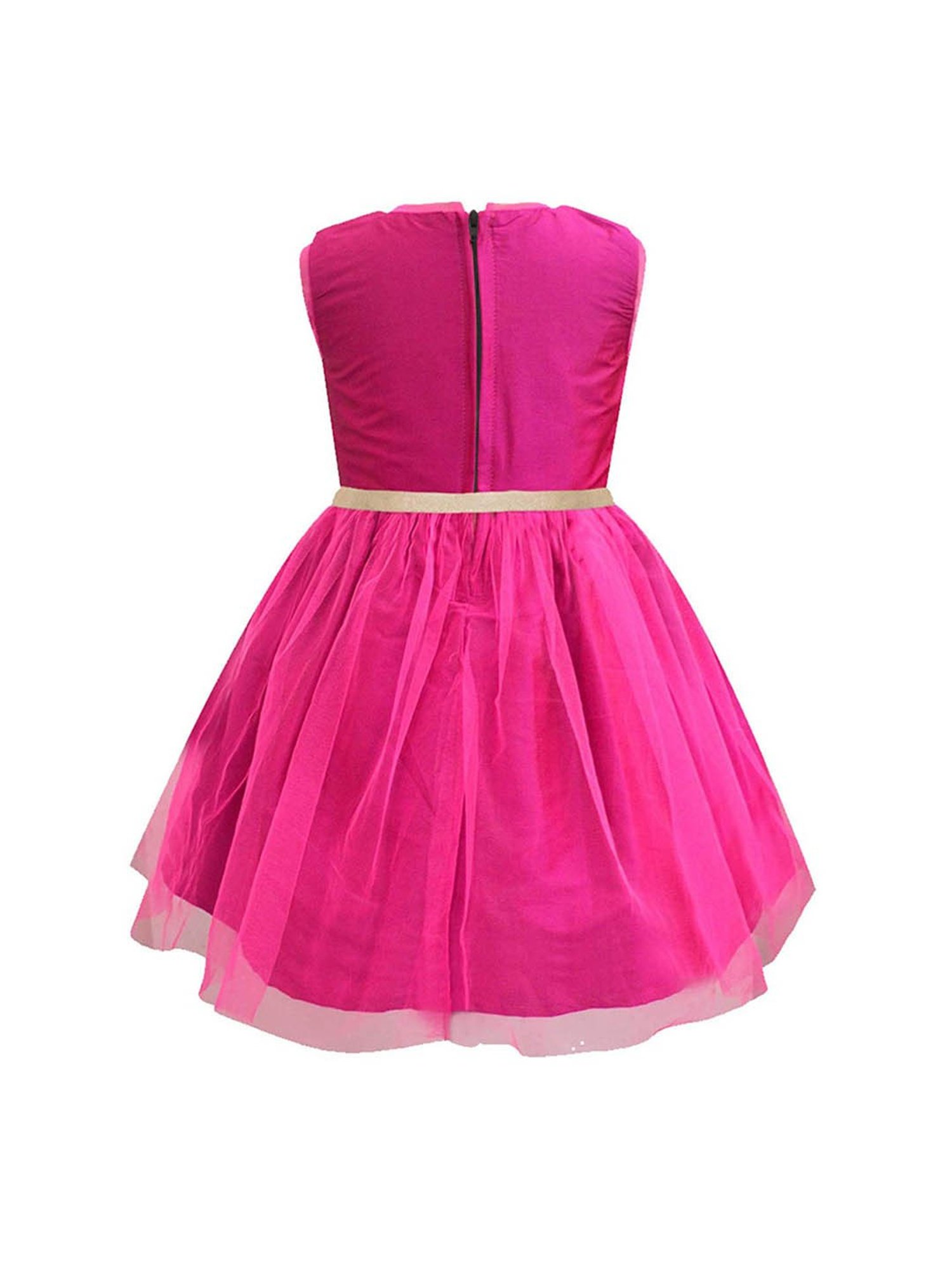 A.T.U.N. Fuchsia Embellished Dress