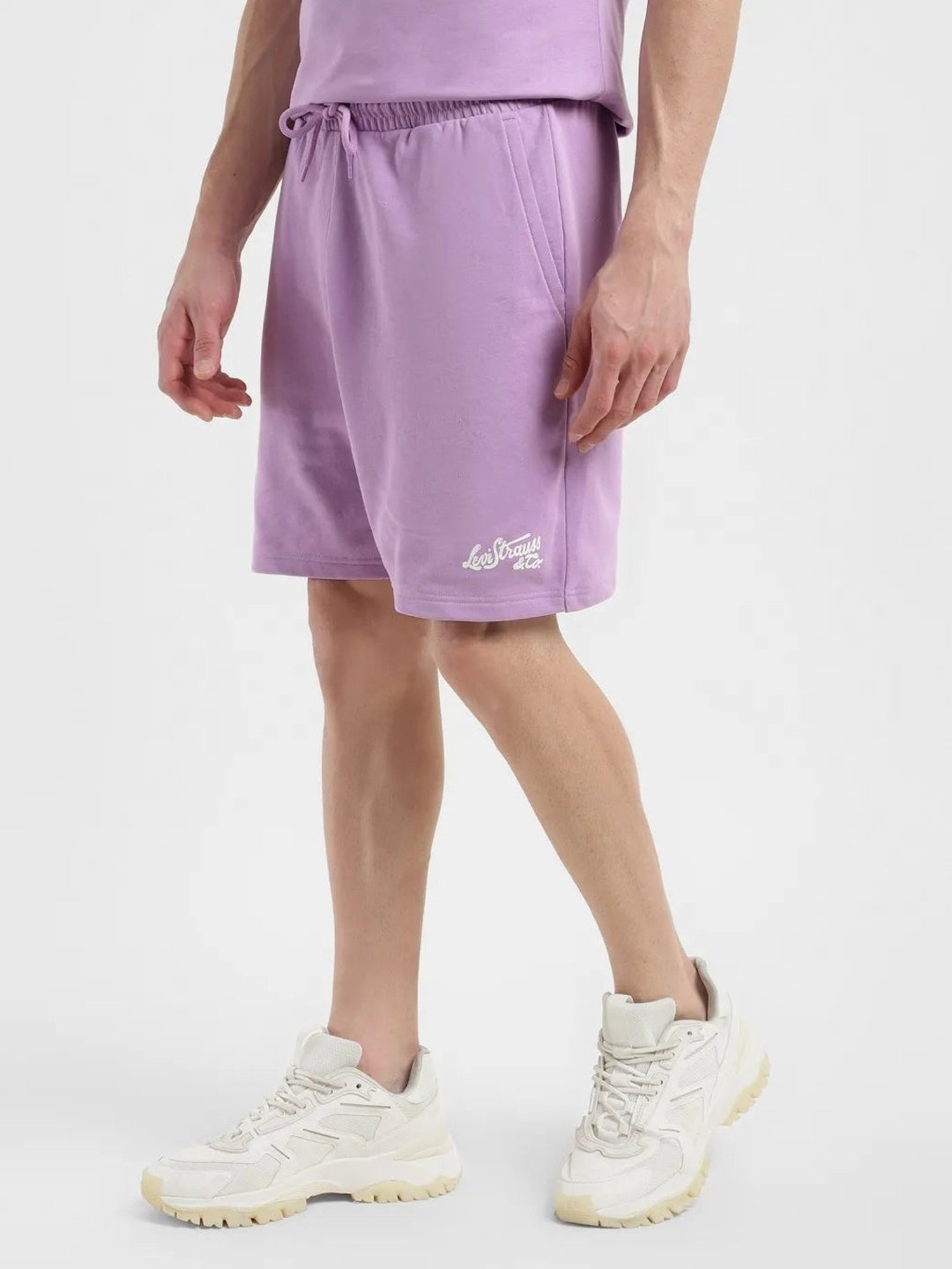 Levi's Purple Regular Fit Shorts