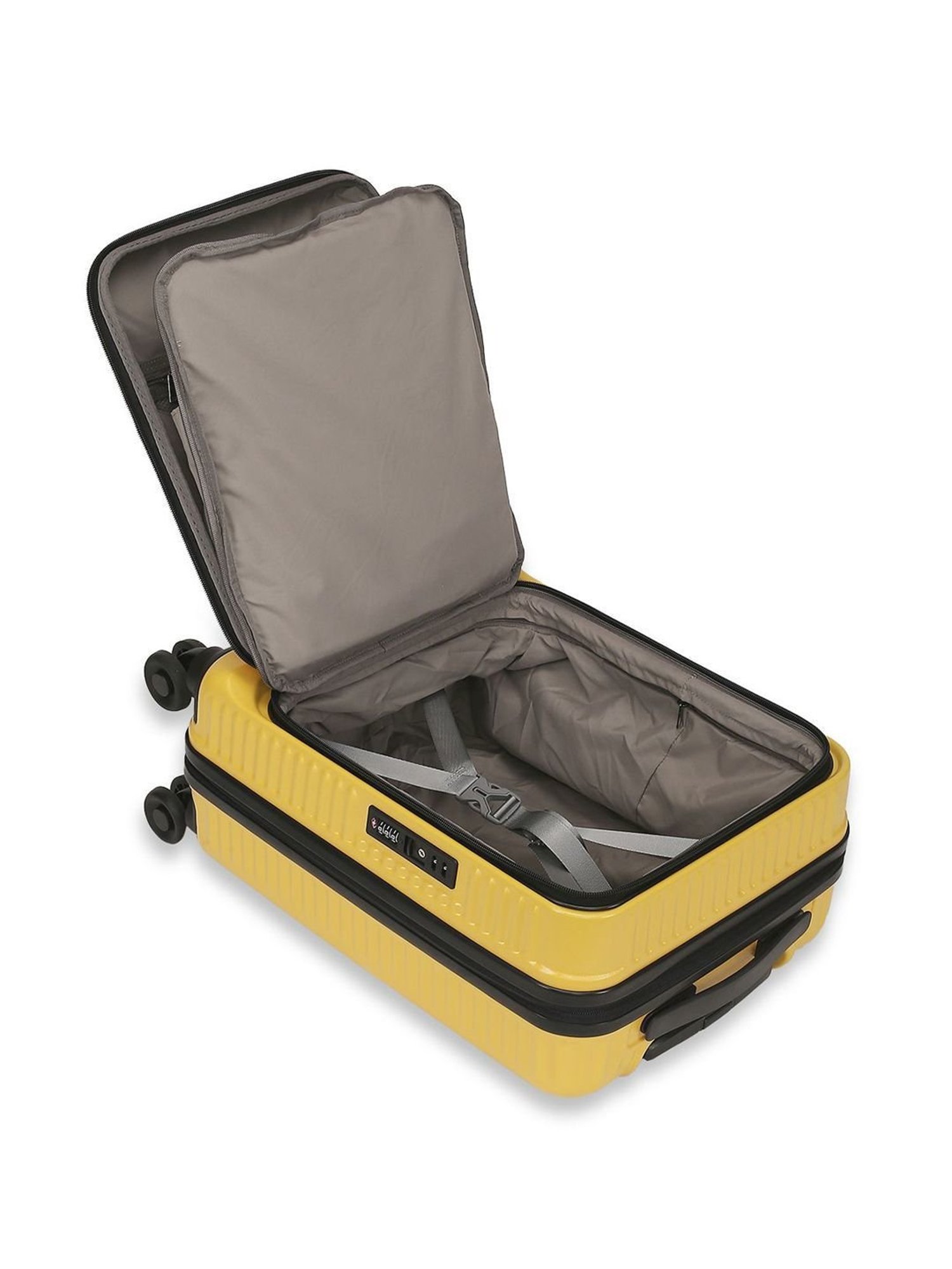 Perquisite Y2K Luxe Range Yellow Hard 20" Cabin Luggage