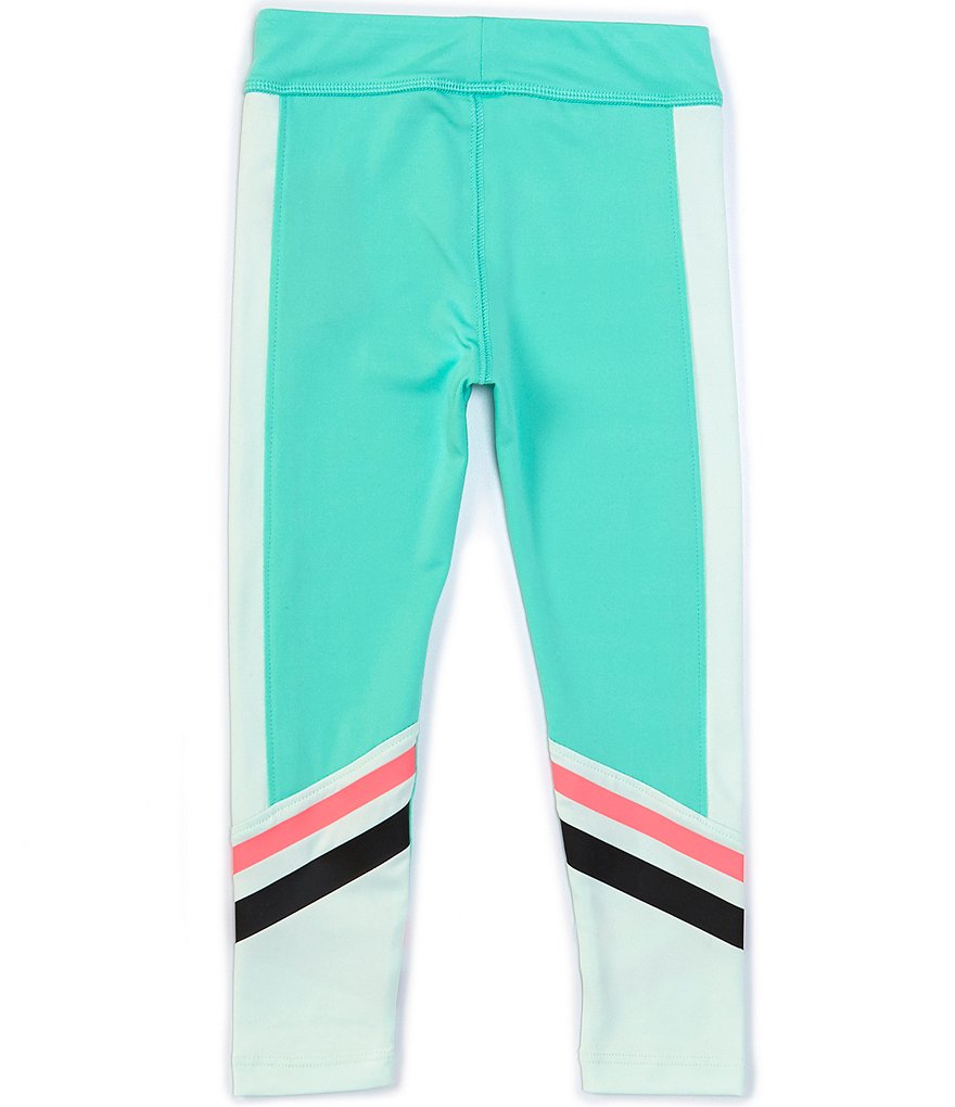 Under Armour Little Girls 2T-6X Sloped Pieced Leggings