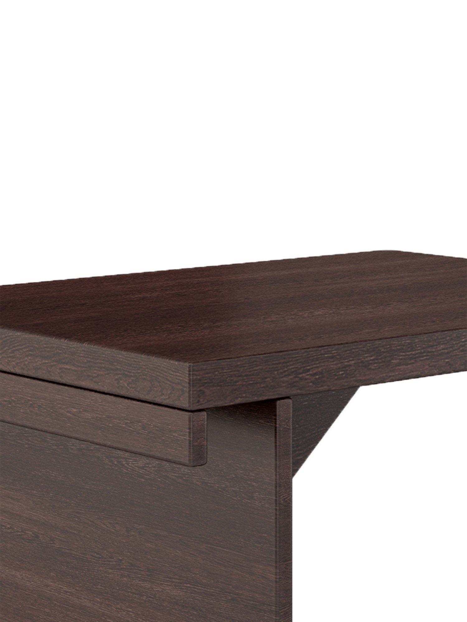 Pure Fern Night Table in Brown Colour