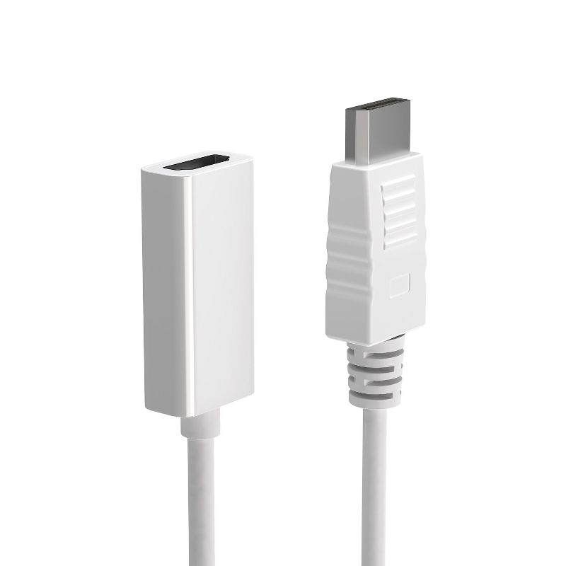 NXT Technologies NX50715 0.5' DisplayPort/HDMI Audio/Video Adapter, White 