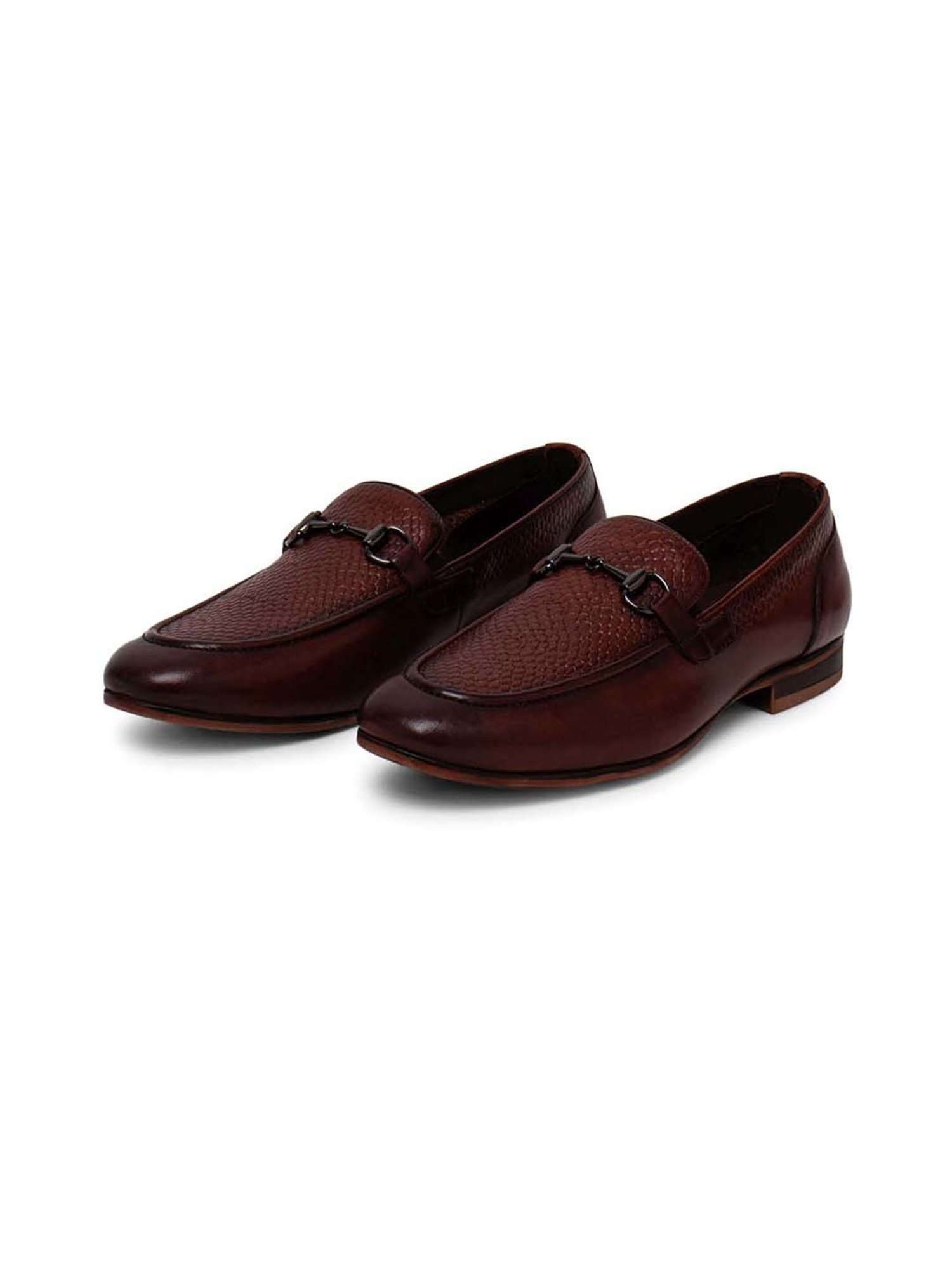 Ezok Men's Brown Casual Loafers