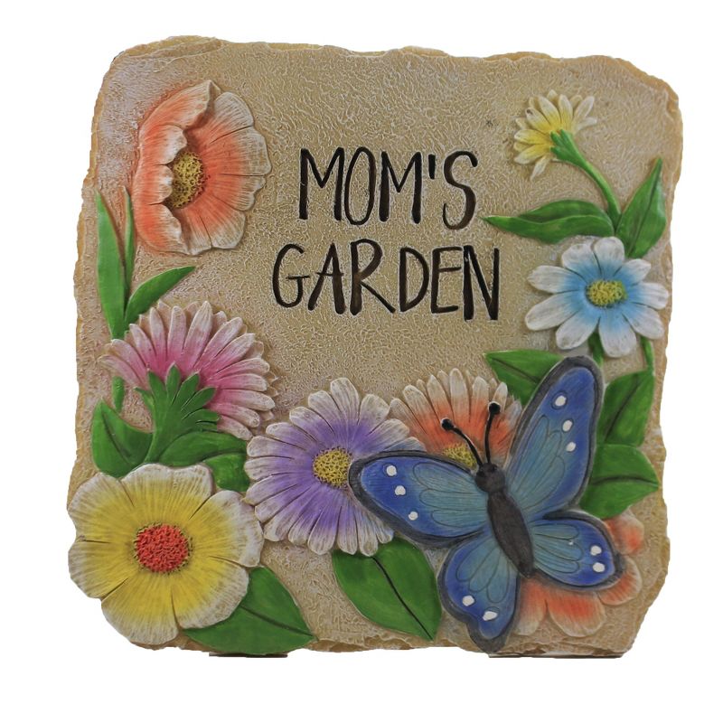 Home & Garden 10.0" Mom's Garden Stone Mother's Day Evergreen Enterprises Inc  -  Outdoor Sculptures And Statues