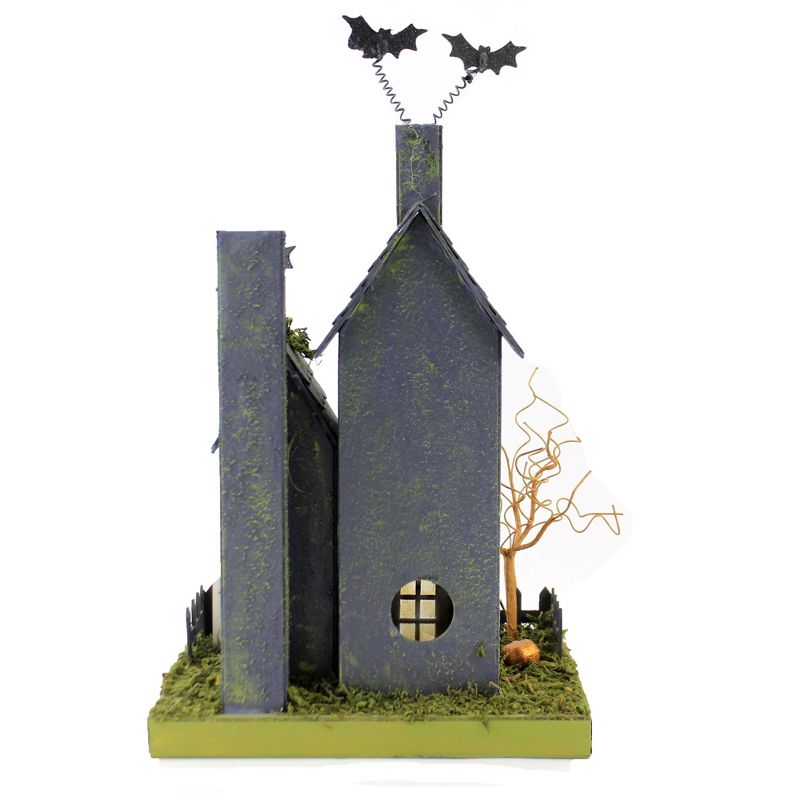 Cody Foster 15.0" Haunting Halloween House Bats Pumpkins Putz  -  Decorative Figurines